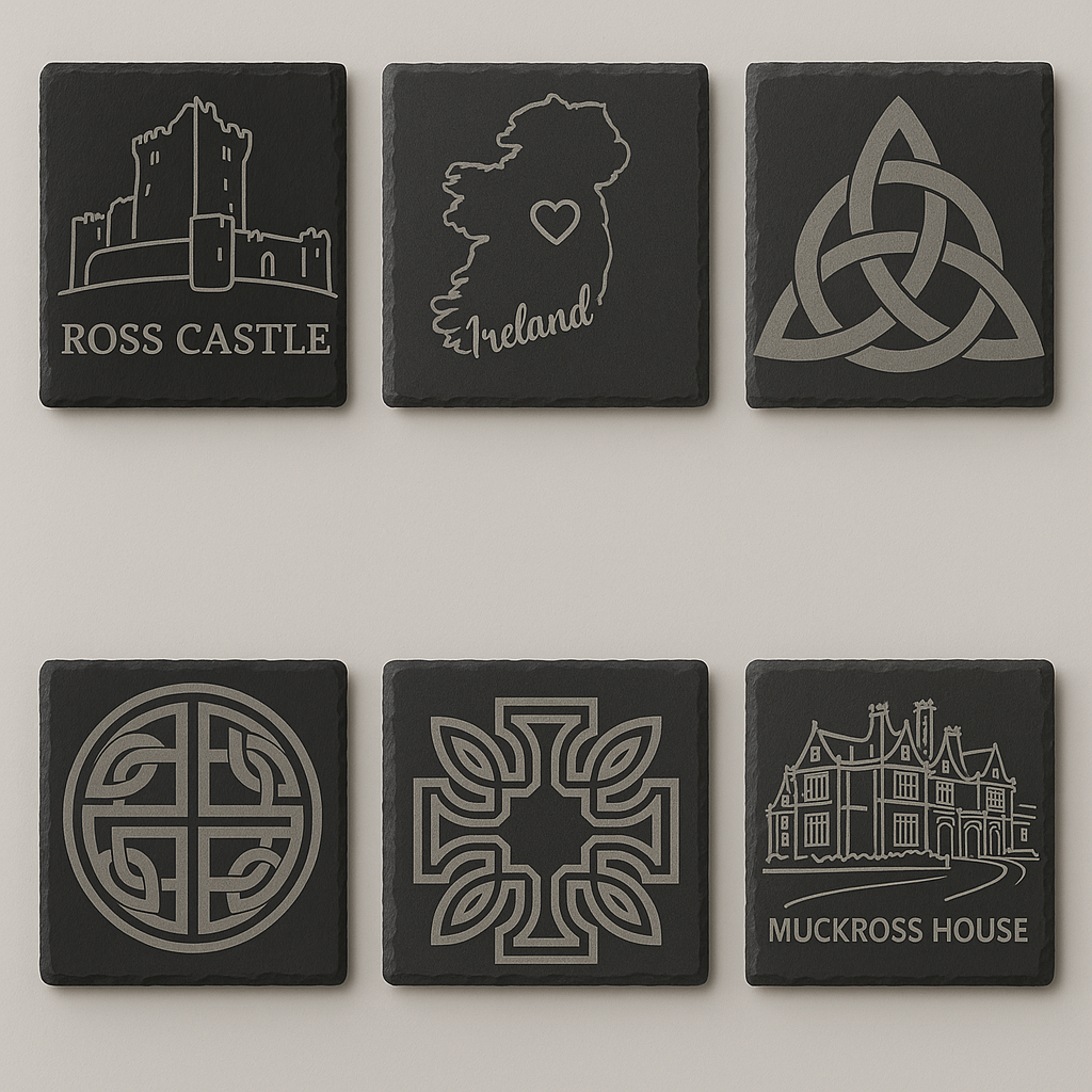 DARA - Celtic Knot Slate Coaster