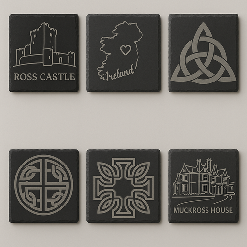 DARA - Celtic Knot Slate Coaster