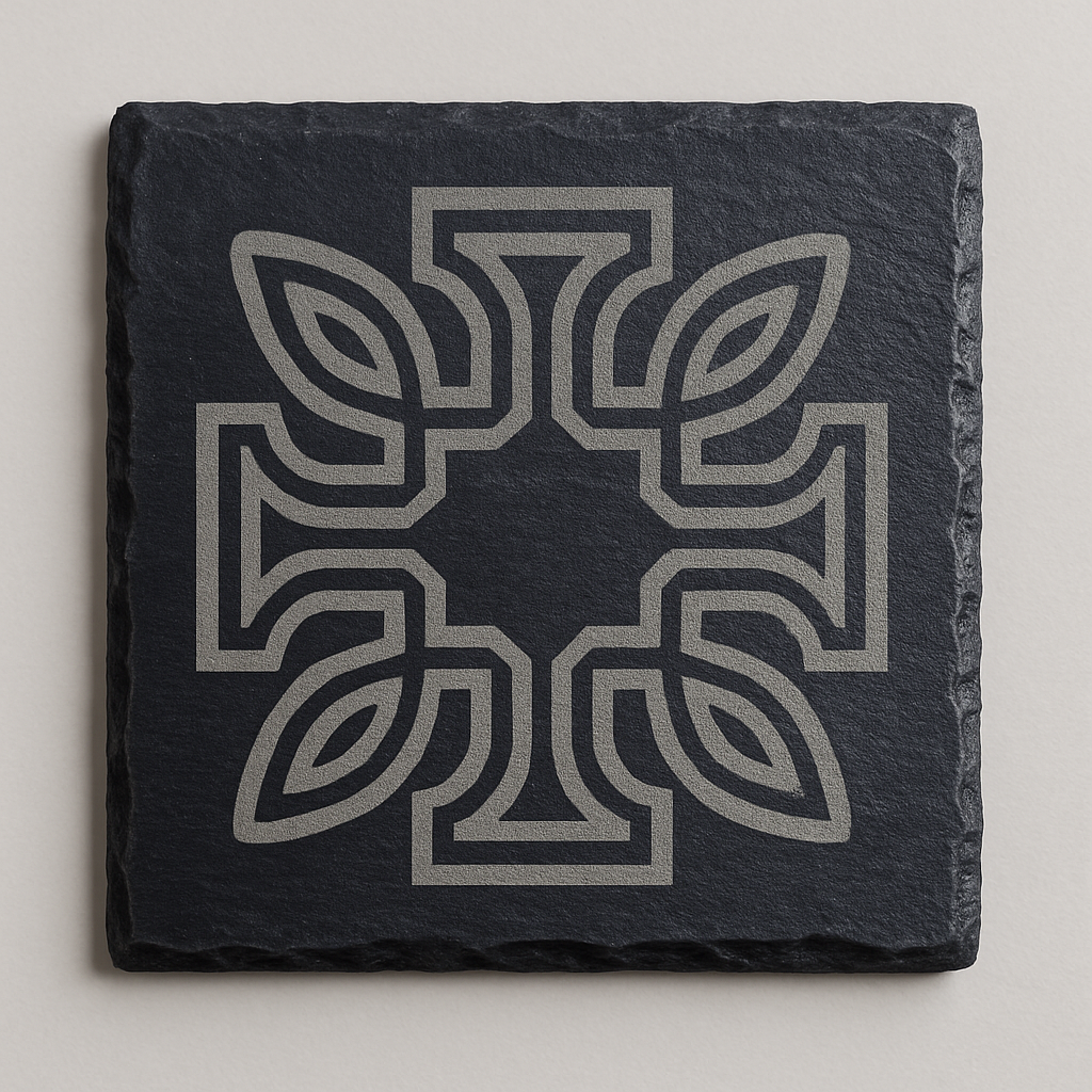 OSCAR - Celtic Knot Slate Coaster